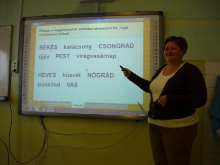 Interaktív tábla gyakorlati alkalmazása